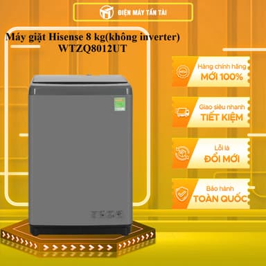 So sánh giá WTZQ8012UT - Máy giặt Hisense 8 kg ( không inverter) WTZQ8012UT -GIAO TOÀN QUỐC rẻ nhất?