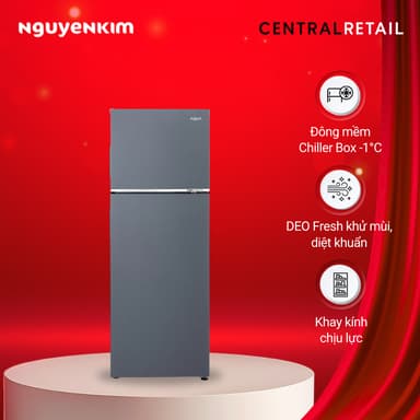 So sánh giá Tủ lạnh 2 cánh Aqua Inverter 283 lít ngăn đông trên AQR-T299FA(SL) rẻ nhất?