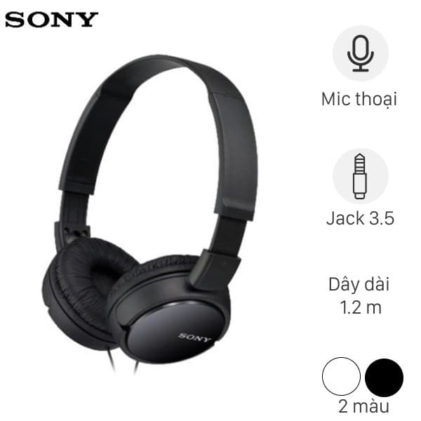 [SHIP HỎA TỐC] Tai nghe Chụp Tai Sony MDR - ZX110AP Chính Hãng Bảo Hành 12 Tháng - Ảnh 3