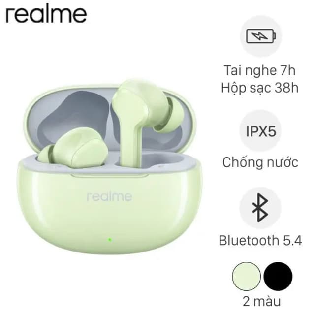 [SHIP HỎA TỐC] Tai nghe Bluetooth True Wireless realme Buds T110 Chính Hãng Bảo Hành 12 Tháng - Ảnh 12