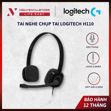 So sánh giá [FULL VAT] Tai nghe chụp tai có micro Logitech H151 - [BẢO HÀNH 12 THÁNG] rẻ nhất?
