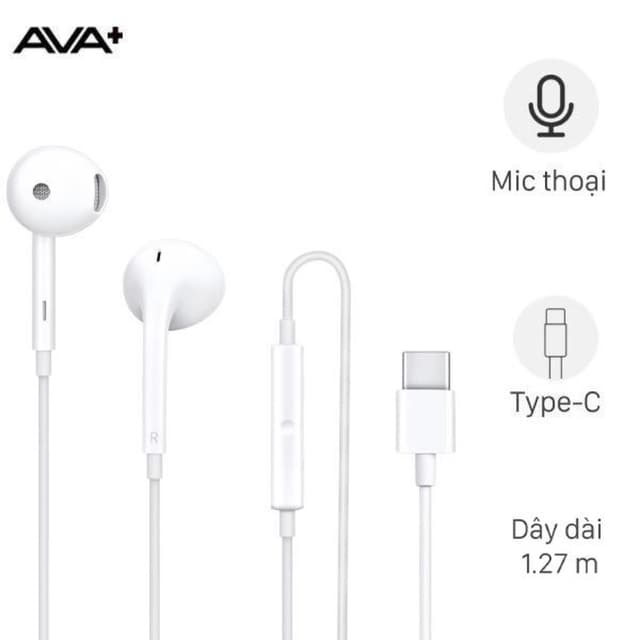 Tai nghe Có dây Type C AVA+ LiveBass E4 Bảo Hành 12 Tháng - Ảnh 9