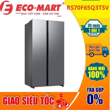 So sánh giá Tủ lạnh Samsung Inverter 583 lít Side By Side RS57DG400EM9SV ( Giao vs lắp đặt miễn phí tại nhà ) rẻ nhất?