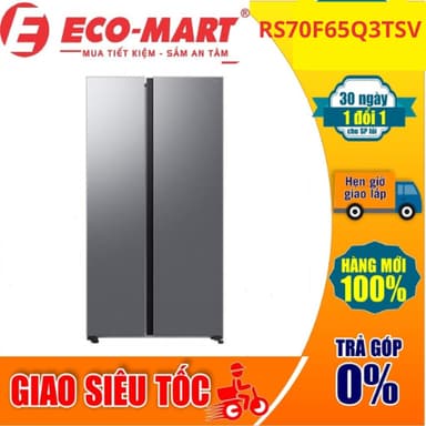 So sánh giá Tủ lạnh Samsung Inverter 655 lít Side By Side RS70F65Q3TSV ( Giao vs lắp đặt miễn phí tại nhà ) rẻ nhất?