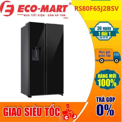 Tủ lạnh Samsung Inverter 634 lít Side By Side RS80F65J2BSV ( Giao vs lắp đặt miễn phí tại nhà ) - Ảnh 7