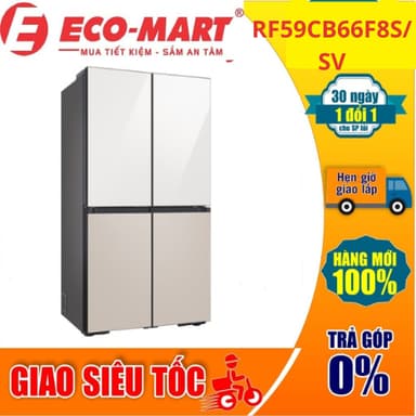 So sánh giá Tủ lạnh Samsung RF59CB66F8S Inverter 648 lít Multi Door Bespoke Door-in-Door RF59CB66F8S/SV rẻ nhất?