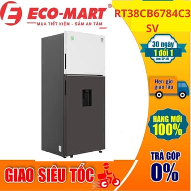 So sánh giá Tủ lạnh Samsung Inverter 382 lít Bespoke RT38CB6784C3SV ( Giao vs lắp đặt miễn phí tại nhà ) rẻ nhất?