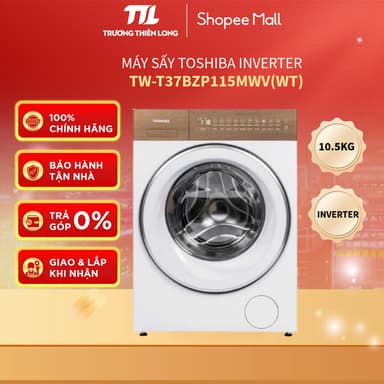 So sánh giá TW-T37BZP115MWV(WT) - Máy Giặt Toshiba Inverter 10.5 Kg TW-T37BZP115MWV(WT) [FREESHIP HCM] rẻ nhất?