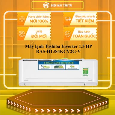 So sánh giá RAS-H13S4KCV2G-V / RAS-H13S5KCV2G-V -Máy Lạnh Toshiba Inverter 1.5 HP  - GIAO TOÀN QUỐC rẻ nhất?