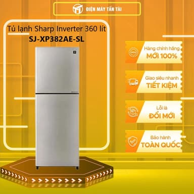 So sánh giá SJ-XP382AE-DS / SJ-XP382AE-SL - Tủ lạnh Sharp 360 lít Inverter  - - MIỄN PHÍ GIAO LẮP HCM rẻ nhất?