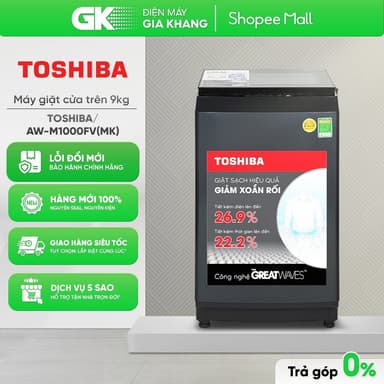 So sánh giá Máy Giặt Toshiba AW-M1000FV(MK) 9 KG [Freeship HCM] rẻ nhất?