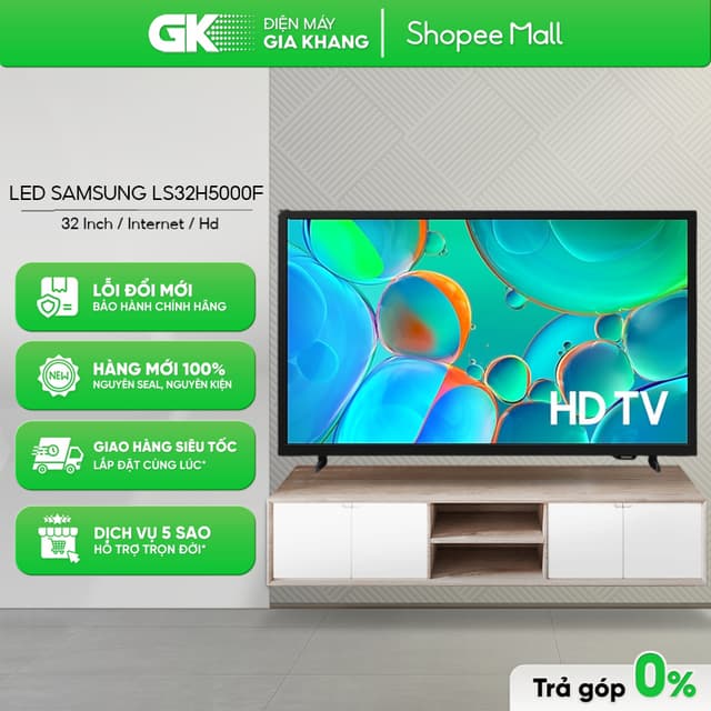 LS32H5000F | UA32H5000F - Smart Tivi Samsung 32 inch [Toàn Quốc] - Ảnh 1