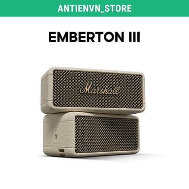 So sánh giá Loa Marshall Bluetooth Emberton III - Pin đến 32h - Bảo Hành Chính Hãng ASH 1 Đổi 1 Trong 1 Năm rẻ nhất?