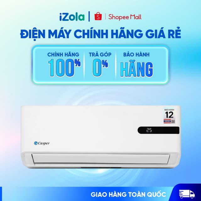 GC-12IB36 - Máy lạnh Casper Inverter 1.5 HP GC-12IB36 - Hàng chính hãng - Ảnh 9