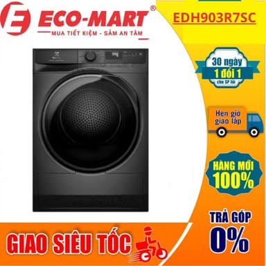 So sánh giá Máy sấy Electrolux EDH903R7SC UltimateCare bơm nhiệt 9 kg  ( Tặng giao lắp đặt miễn phí) rẻ nhất?