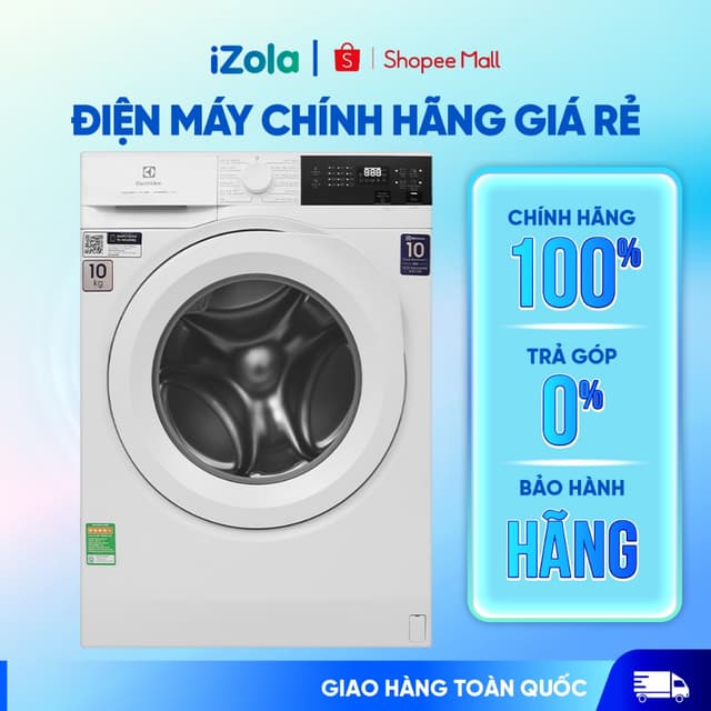 EWF1024D3WC - Máy giặt Electrolux UltimateCare 300 Inverter 10 kg EWF1024D3WC - Hàng chính hãng - Ảnh 7