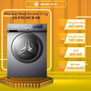 So sánh giá ES-FM110CB-SB - Máy giặt Sharp Inverter 11 kg ES-FM110CB-SB - GIAO TOÀN QUỐC rẻ nhất?