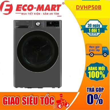 So sánh giá Máy sấy LG DVHP50B Inverter 10.5 kg bơm nhiệt  ( Tặng giao lắp đặt miễn phí) rẻ nhất?