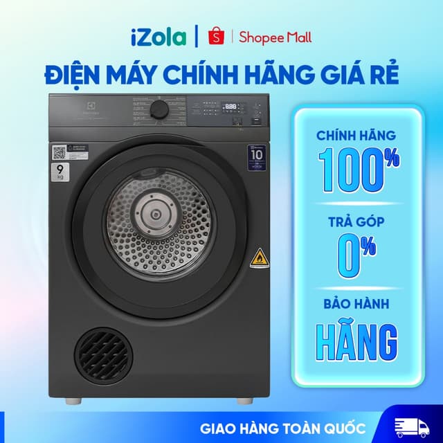 EDV904N3SC - Máy sấy thông hơi Electrolux UltimateCare 9 kg EDV904N3SC - Hàng chính hãng - Ảnh 10