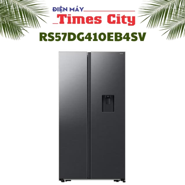 Tủ lạnh Samsung Inverter 578 lít Side By Side RS57DG410EB4SV - Ảnh 5