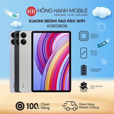So sánh giá Máy Tính Bảng Xiaomi Redmi Pad Pro Wifi 6GB/128GB - Hàng Chính Hãng rẻ nhất?