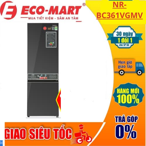 Tủ lạnh Panasonic NR-BC361VGMV Inverter 325 lít  ( Tặng giao lắp đặt miễn phí) - Ảnh 4