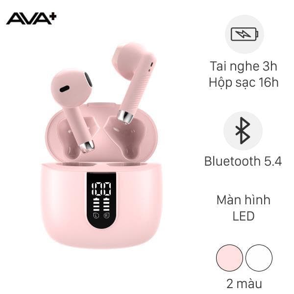 [SHIP HỎA TỐC] Tai nghe Bluetooth True Wireless AVA+ FreeGo Y50 Chính Hãng Bảo Hành 12 Tháng - Ảnh 5