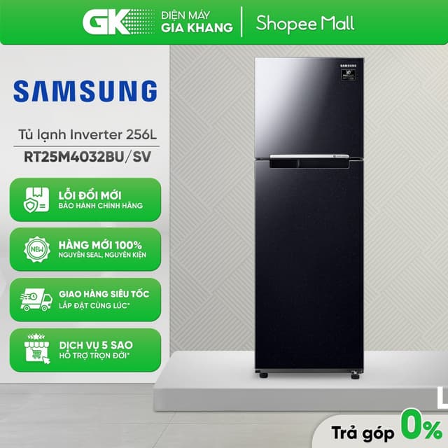 RT25M4032BU/SV - Tủ Lạnh Samsung Inverter 256 Lít RT25M4032BU/SV [Freeship CẦN THƠ] - Ảnh 1