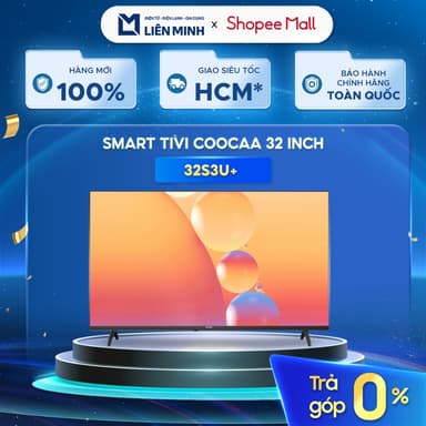 So sánh giá Smart TV Coocaa S3U+ HD - Tivi 32 Inch 32S3U+ || FHD 43 Inch 43S3U+ BẢO HÀNH CHÍNH HÃNG [GIÁ MÁY][Giao Toàn Quốc] rẻ nhất?