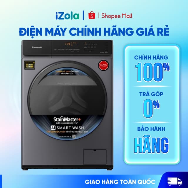 NA-V90FA1LVT - Máy giặt Panasonic Inverter 9 kg NA-V90FA1LVT - Hàng chính hãng - Ảnh 2
