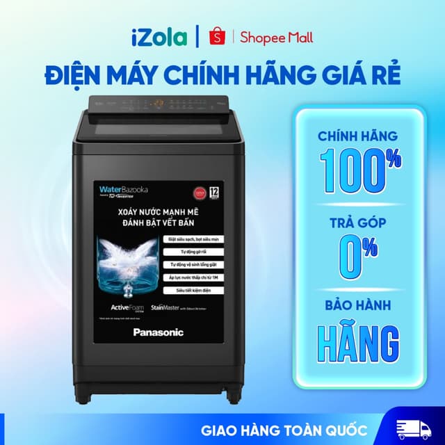 NA-FD125X3BV - Máy giặt Panasonic Inverter 12.5 kg NA-FD125X3BV - Hàng chính hãng - Ảnh 10