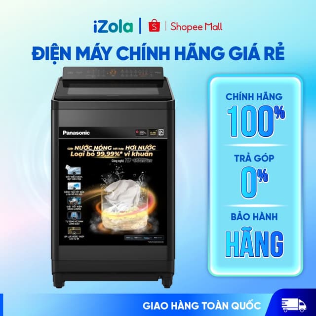 NA-FD115V3BV - Máy giặt Panasonic Inverter 11.5 Kg NA-FD115V3BV - Hàng chính hãng - Ảnh 2