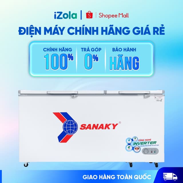 VH-6699HY3 - Tủ đông Sanaky Inverter 530 lít VH-6699HY3 - Hàng chính hãng - Ảnh 11