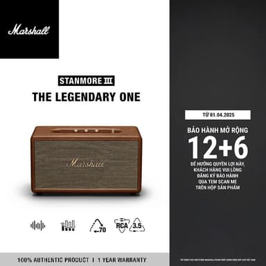 So sánh giá Loa Marshall Bluetooth STANMORE III Homeline - Bảo Hành 12 tháng Chính Hãng ASH rẻ nhất?