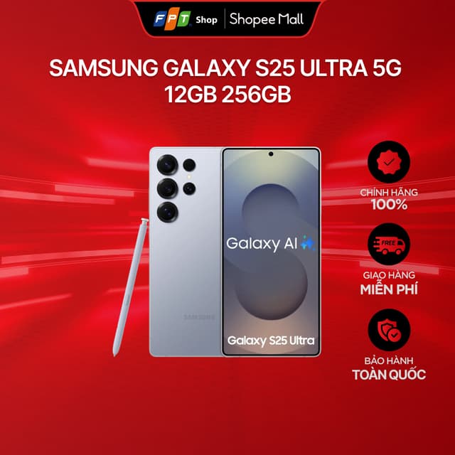 [New nguyên seal, chưa kích hoạt BH] Điện thoại Samsung Galaxy S25 Ultra 5G 12GB 256GB - Ảnh 9