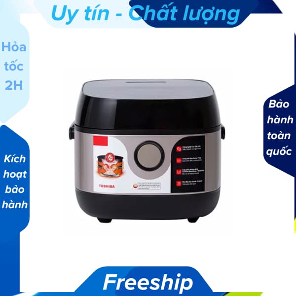 [Hỏa tốc HN] Nồi cơm cao tần Toshiba 1.8 lít RC-18IX1PV - Ảnh 10