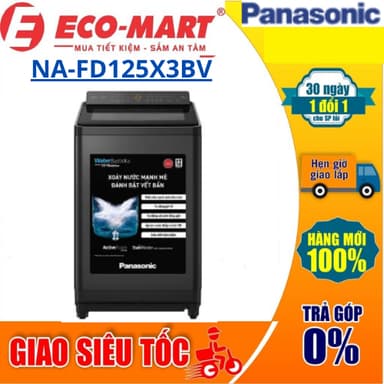 So sánh giá Máy giặt Panasonic NA-FD125X3BV Inverter 12.5 kg cửa trên ( Tặng giao lắp đặt miễn phí) rẻ nhất?