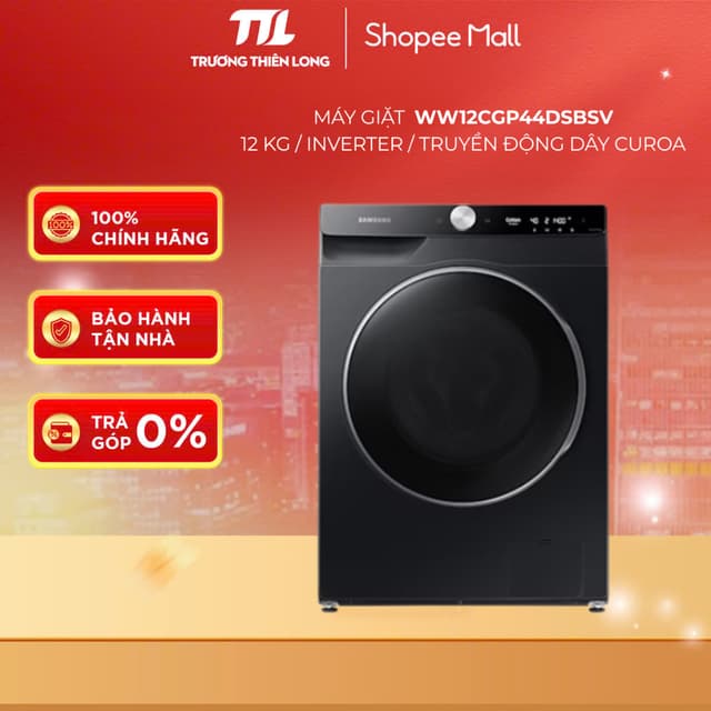 WW12CGP44DSBSV - Máy giặt Samsung AI EcoBubble Inverter 12 kg WW12CGP44DSBSV [TOÀN QUỐC] - Ảnh 12