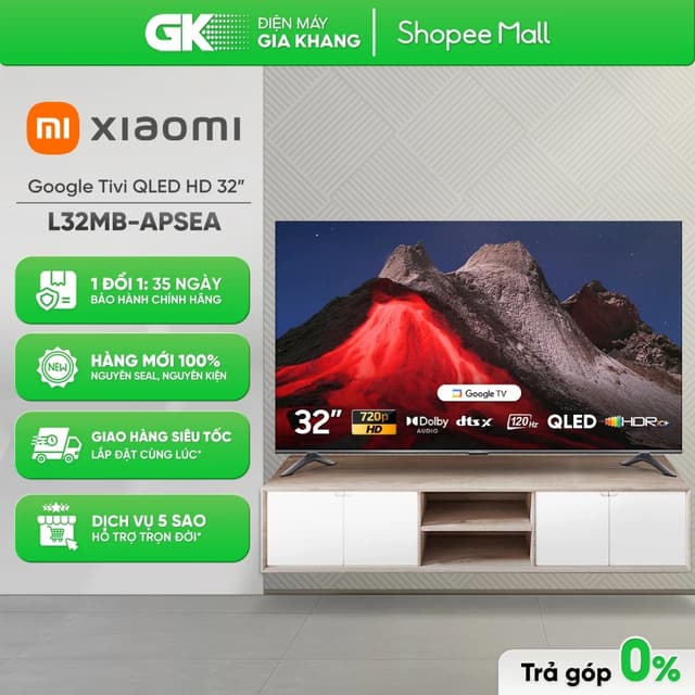 L32MB-APSEA | L32M8-P2SEA - Google Tivi Xiaomi QLED A PRO 2026 HD 32 inch [Toàn Quốc]{GIẢM 10%} - Ảnh 7
