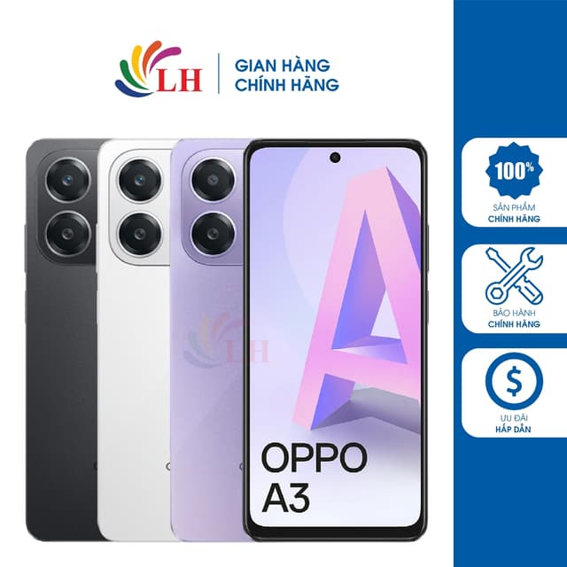Điện thoại Oppo A3 (8GB/128GB) - Hàng chính hãng - Ảnh 1
