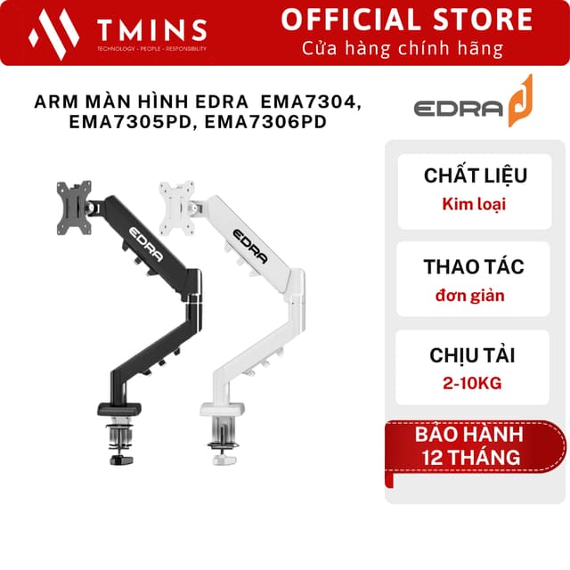 Giá treo / ARM màn hình EDRA  EMA7304, EMA7305PD, EMA7306PD, EMA7310 - Hàng chính hãng - Ảnh 3