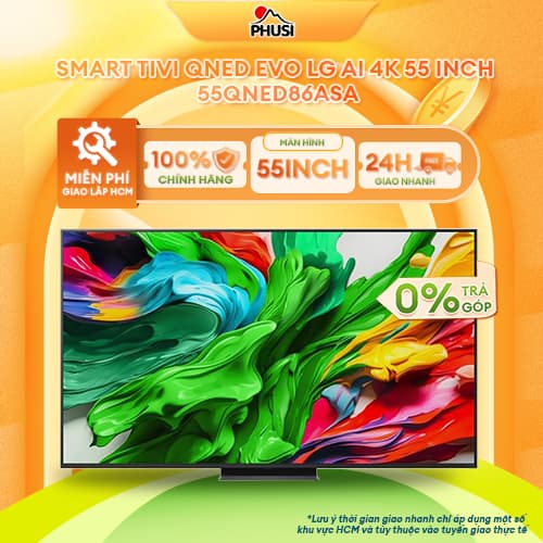 Mới 2025 Smart Tivi QNED evo LG AI 4K 65 inch 65QNED86ASA / 55 inch 55QNED86ASA - BH Chính hãng - Ảnh 2