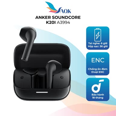 So sánh giá Tai nghe Bluetooth True Wireless Anker Soundcore K20i A3994 - Hàng chính hãng rẻ nhất?