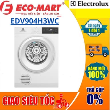 So sánh giá Máy sấy Electrolux EDV904H3WC UltimateCare thông hơi 9 kg ( Tặng giao lắp đặt miễn phí) rẻ nhất?