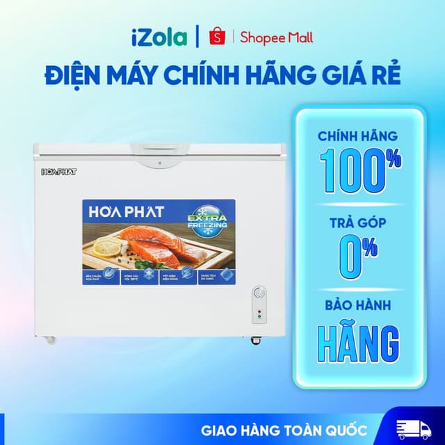 HPF AN6252 - Tủ đông Hòa Phát 252 lít HPF AN6252 - Hàng chính hãng - Ảnh 4