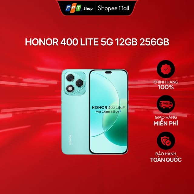 [Chỉ GH tận nơi] Điện Thoại Honor 400 Lite 5G 12GB 256GB - Ảnh 3