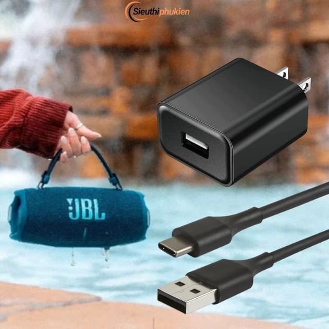 Bộ dây sạc cho loa không dây Bluetooth JBL Charge 6, sạc loa JBL Charge 6 UC - Ảnh 7