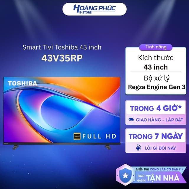 V35RP | Smart Tivi TOSHIBA 43 inch 43V35RP / 32 inch 32V35RP - Ảnh 6