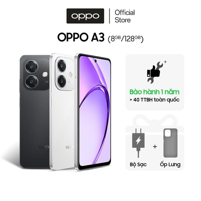 Điện Thoại OPPO A3 (8GB/128GB) | Siêu bền |SUPERVOOC |Kháng nước và bụi- Hàng chính hãng - Ảnh 5
