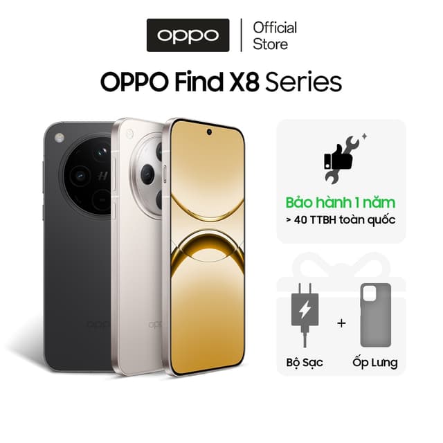 Điện thoại OPPO Find X8, X8 Pro 5G (16GB/512GB) | Chỉnh ảnh AI | Cực mỏng nhẹ | SUPERVOOC 80W - Ảnh 9